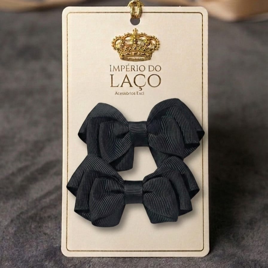 Parzinho de Laços Lara preto